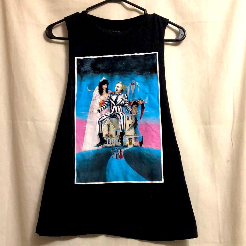 Beetlejuice movie tank top